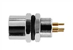 M8 női panel hátsó rögzítő B-kódolás 5PIN