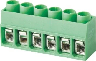 Nyomtatott lap csavar stílusú derékszögű sorkapocs 5,0 mm